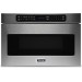 Viking Professional 5 Series VMOD5240SS 1.2 cu ft 1000W Undercounter Drawer  Built-In Microwave in Stainless Steel